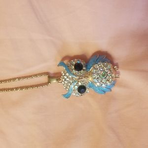 So cute owl necklace